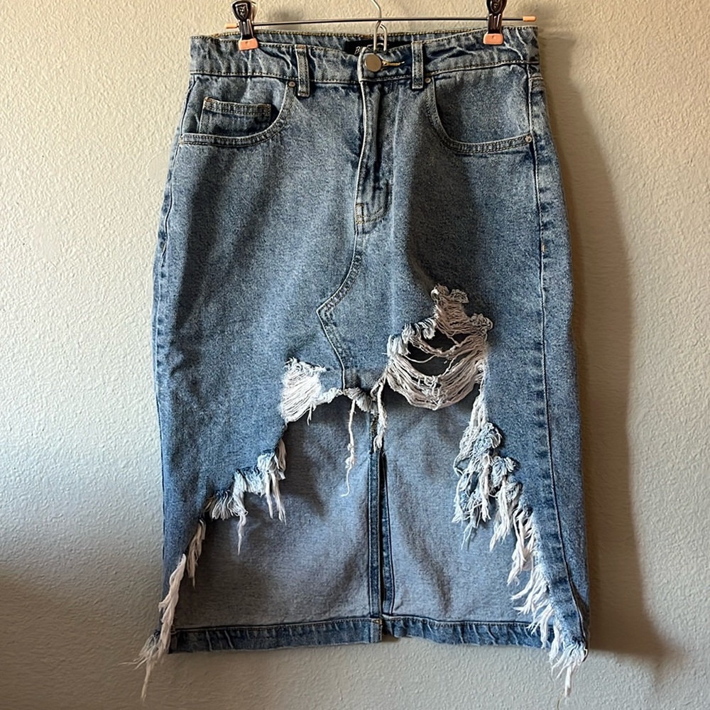 Denim Skirt